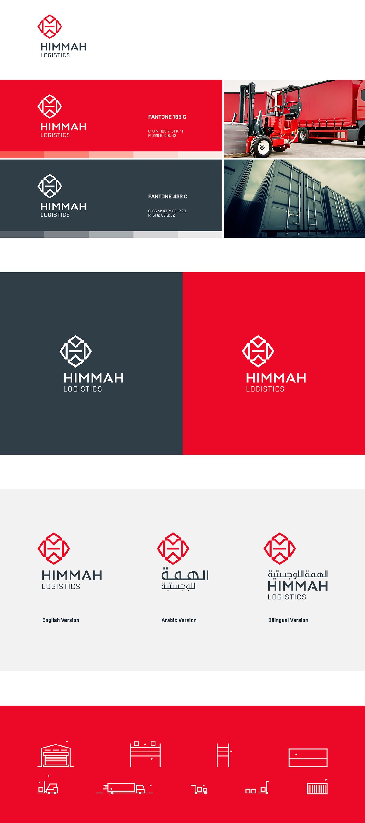 Himmah物流品牌形象定位設(shè)計(jì)
