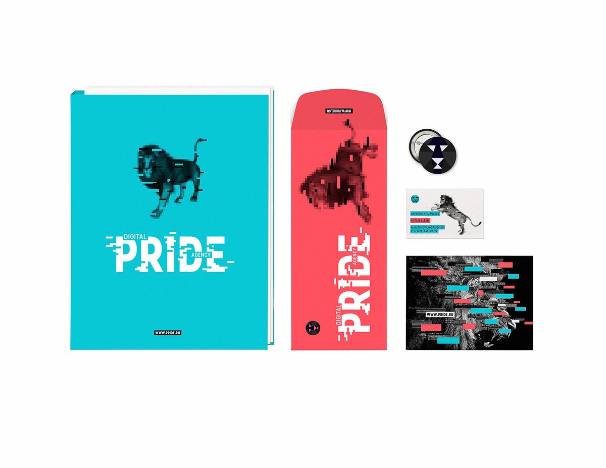 互聯(lián)網(wǎng)營銷企業(yè)Pride品牌形象設計