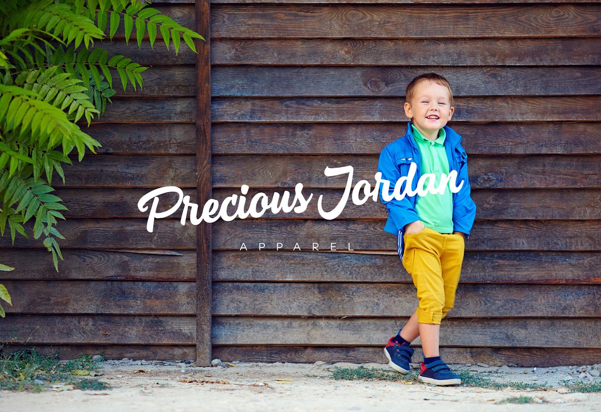 Precious Jordan兒童服裝品牌形象設(shè)計