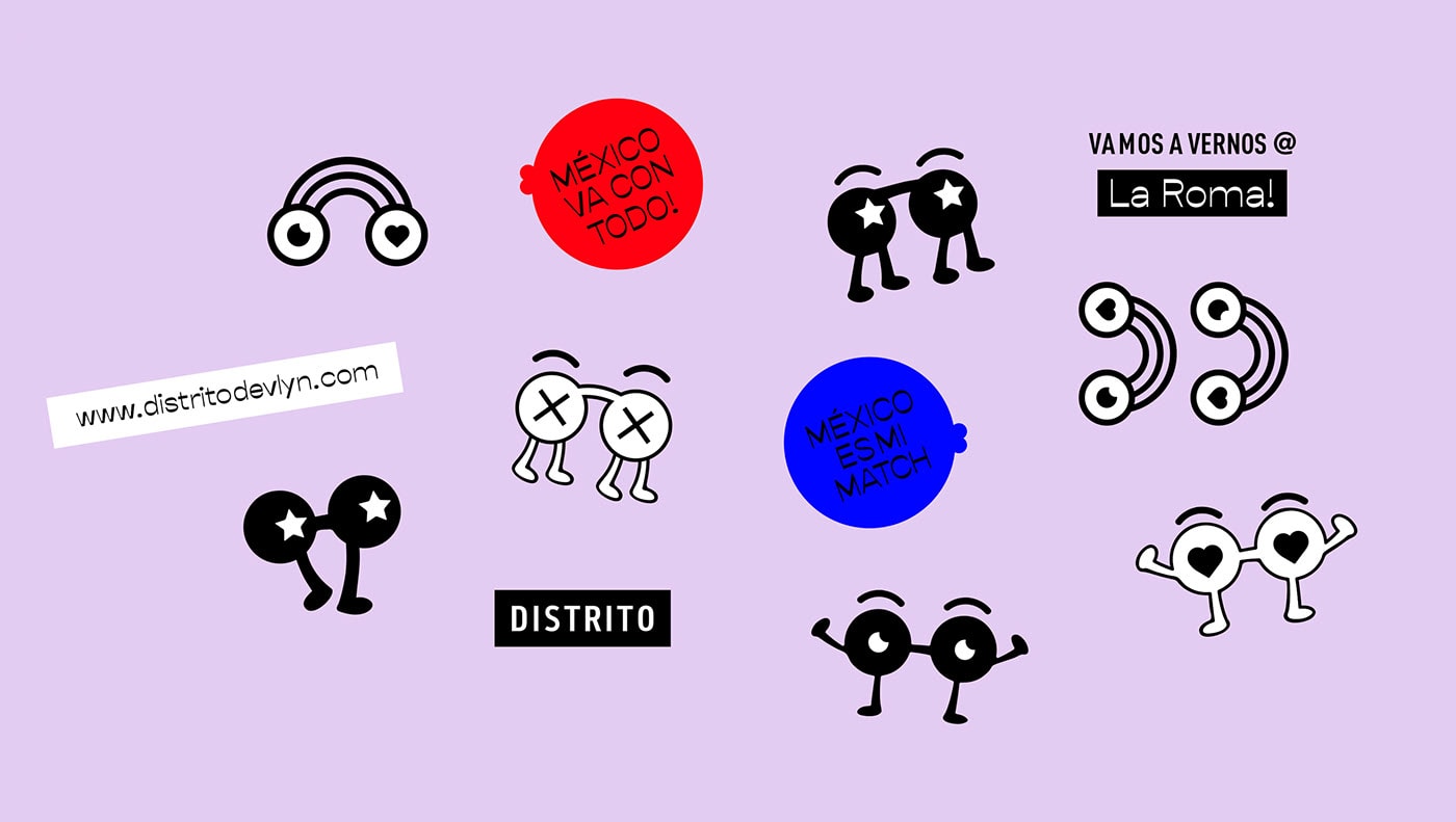 Distrito 時尚眼鏡品牌包裝營銷案例，時尚品牌設(shè)計，品牌營銷案例，深圳品牌設(shè)計，左右格局
