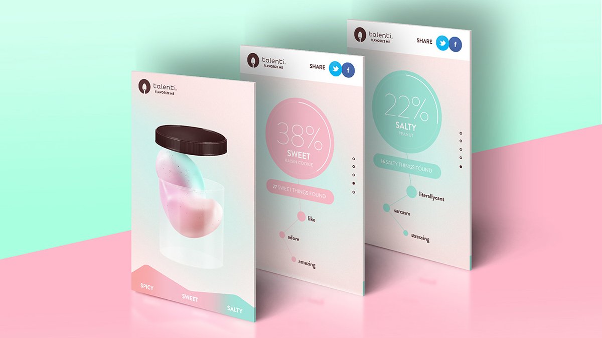 “flavoriser”冰淇淋品牌設計  手機APP設計展示