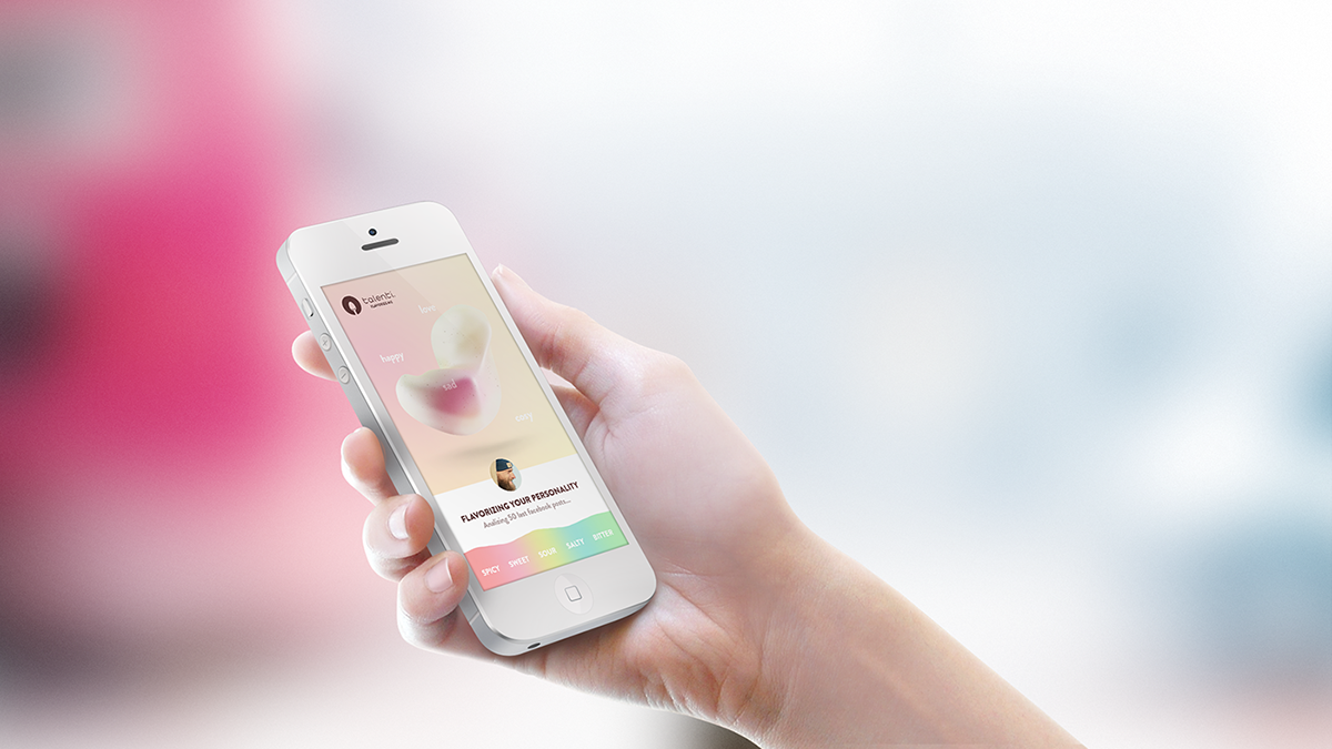 “flavoriser”冰淇淋品牌設計  手機APP設計展示