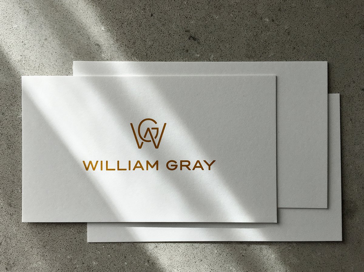 WILLIAM GRAY酒店品牌形象設(shè)計  名片設(shè)計