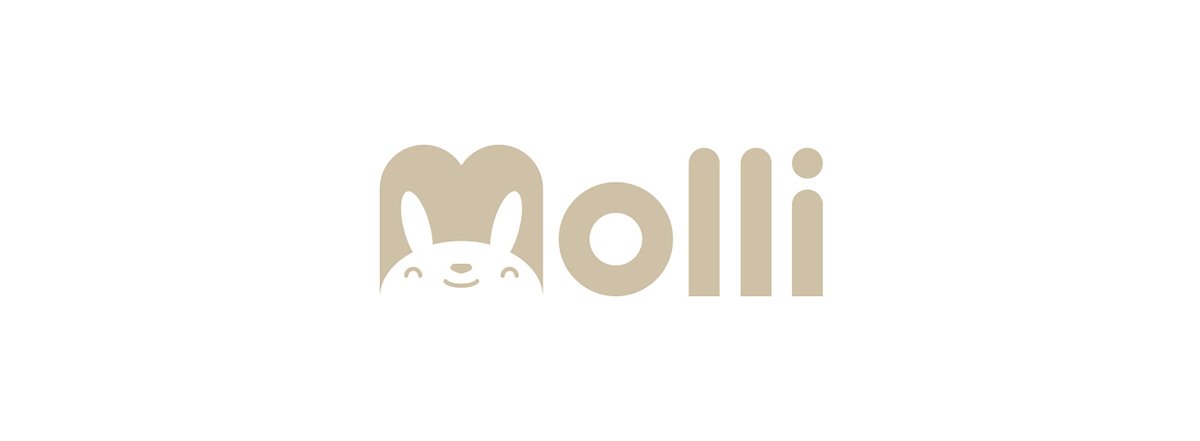 深圳品牌設(shè)計  深圳品牌策劃  Molli兒童服裝店品牌形象設(shè)計  標志展示