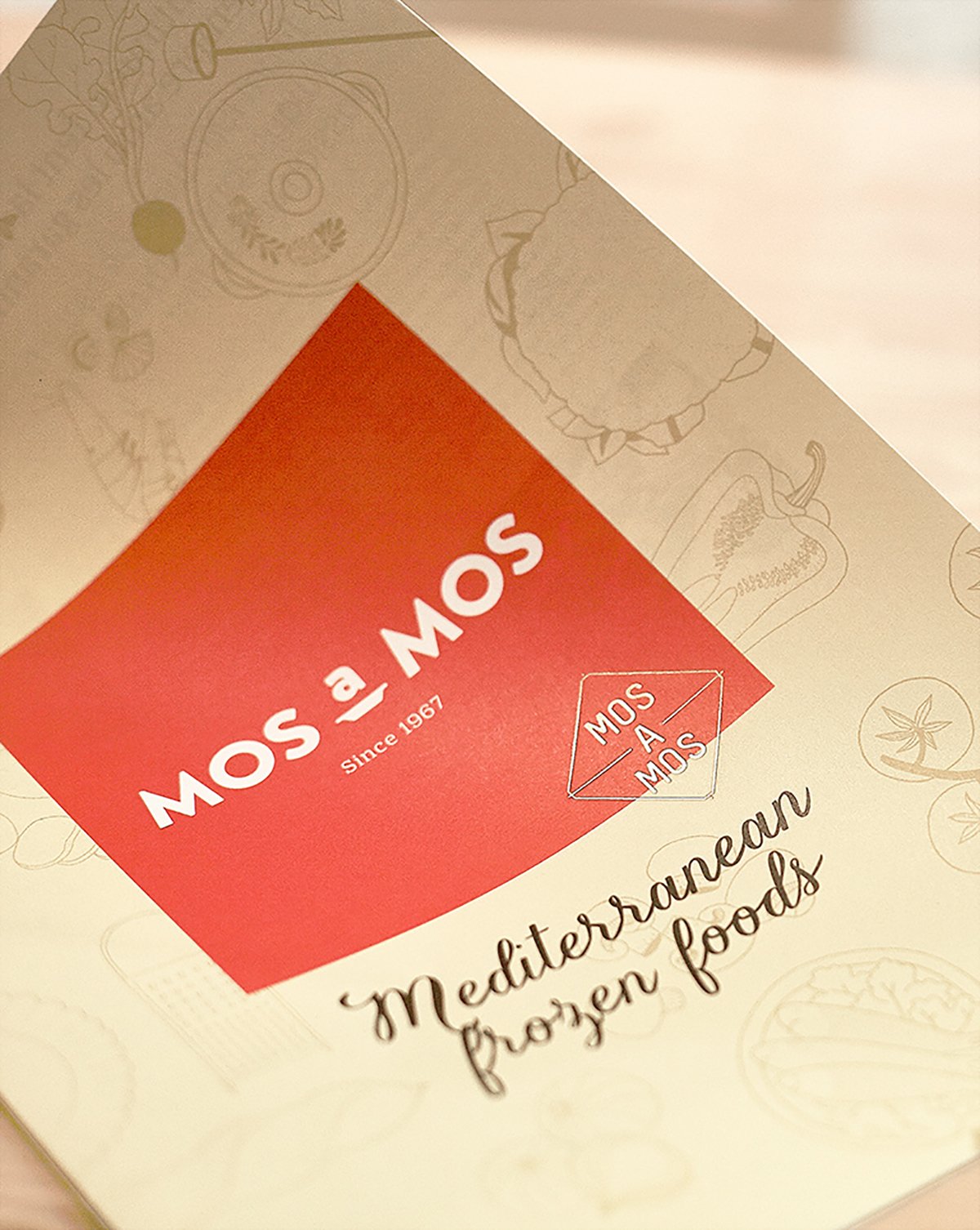 深圳品牌設計  深圳品牌策劃  Mos Mos冷凍食品品牌設計形象  畫冊設計