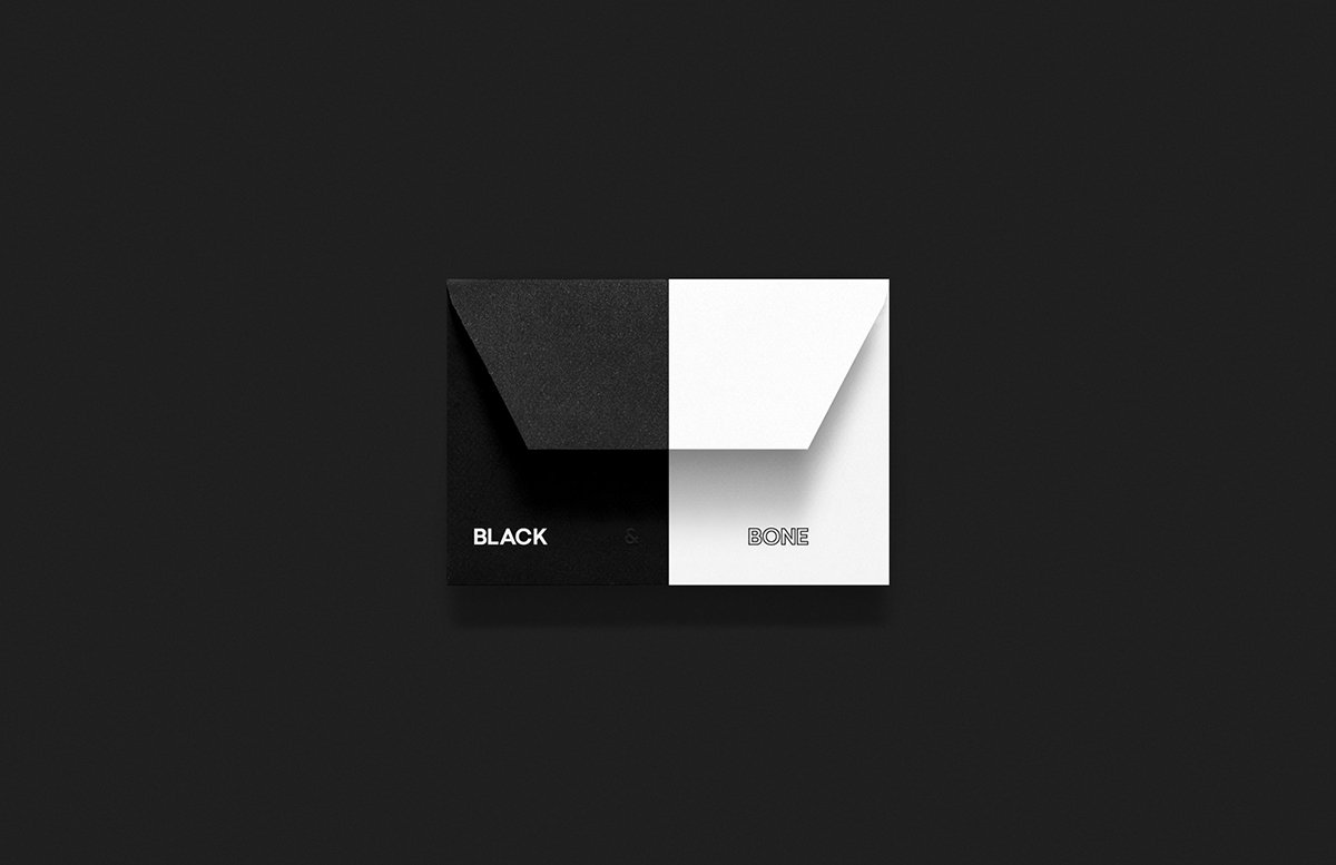 深圳品牌設計  深圳品牌策劃  BLACK女裝品牌形象設計  信封設計