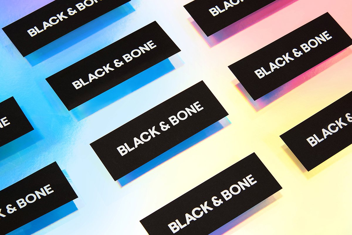 深圳品牌設計  深圳品牌策劃  BLACK女裝品牌形象設計  標簽設計