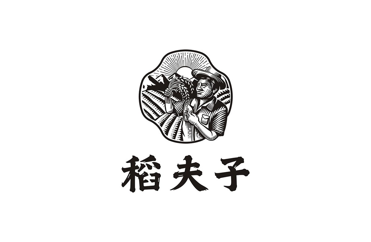 深圳品牌設計  深圳品牌策劃  稻夫子米業(yè)品牌形象設計  標志設計