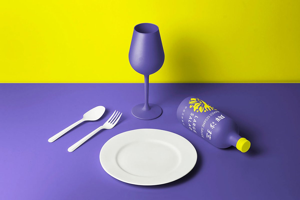 深圳品牌設(shè)計  深圳品牌策劃  胖沙拉輕食品牌形象設(shè)計  場景展示