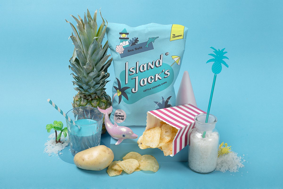 深圳品牌設(shè)計(jì)  深圳品牌策劃  島杰克薯片包裝設(shè)計(jì)形象  包裝設(shè)計(jì)