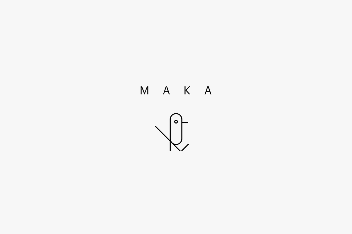 “白色畫布”藝術(shù)品——Maka瓶子品牌設計和圖標展示賞析，品牌設計，瓶子品牌設計，品牌圖標設計，品牌策劃，深圳品牌設計，左右格局