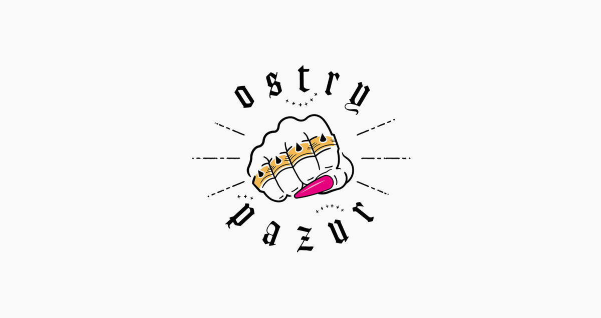 Ostry Pazur美甲中心品牌設(shè)計案例——“鋒利的爪子”個性化的品牌形象，品牌設(shè)計，品牌設(shè)計案例，美甲品牌設(shè)計，品牌形象設(shè)計，深圳品牌設(shè)計