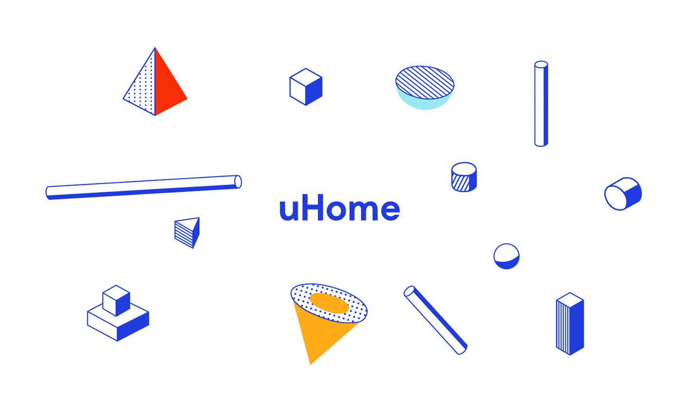 UHome創(chuàng)意平臺(tái)插畫(huà)賞析——形象策劃和品牌設(shè)計(jì)案例，家居形象策劃，深圳品牌設(shè)計(jì)，插畫(huà)設(shè)計(jì)，左右格局