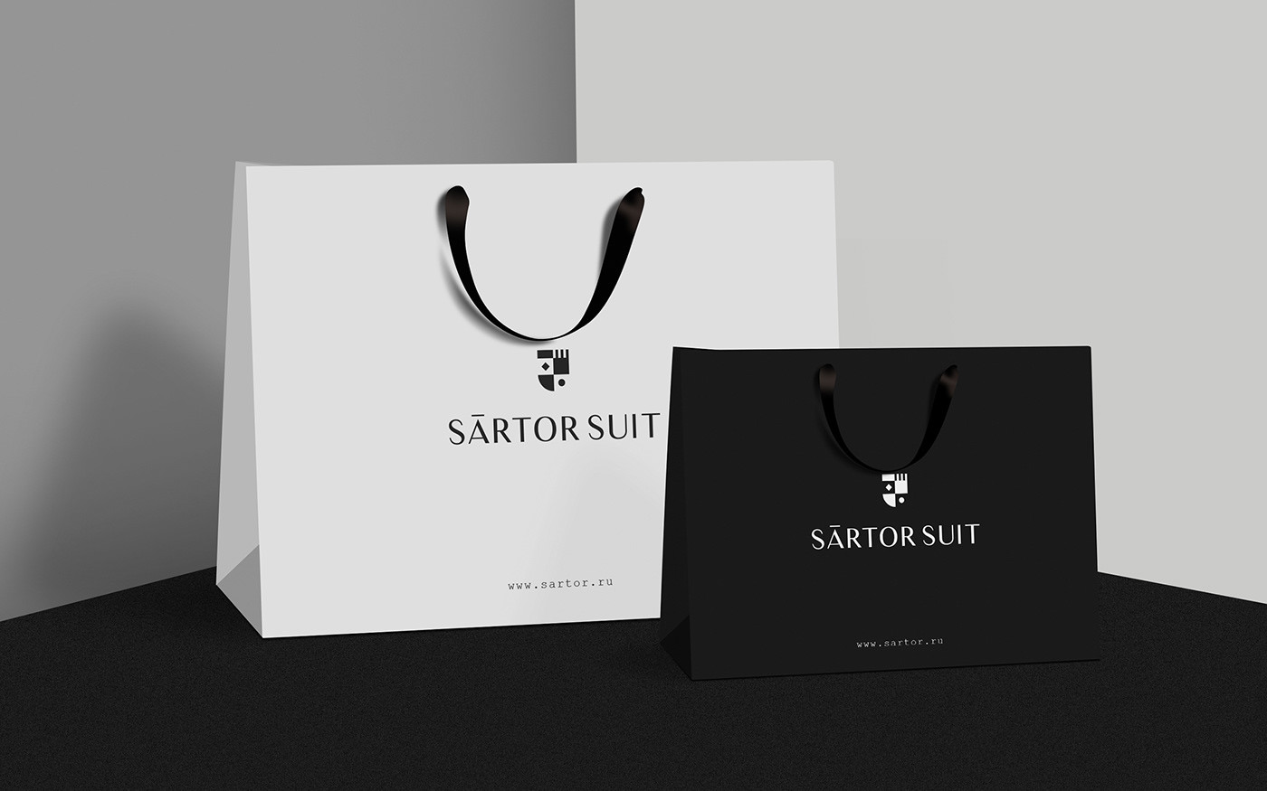 SártorSuit 時(shí)尚男士西裝奢侈品牌重塑案例，服裝品牌形象升級(jí)，深圳品牌設(shè)計(jì)，左右格局