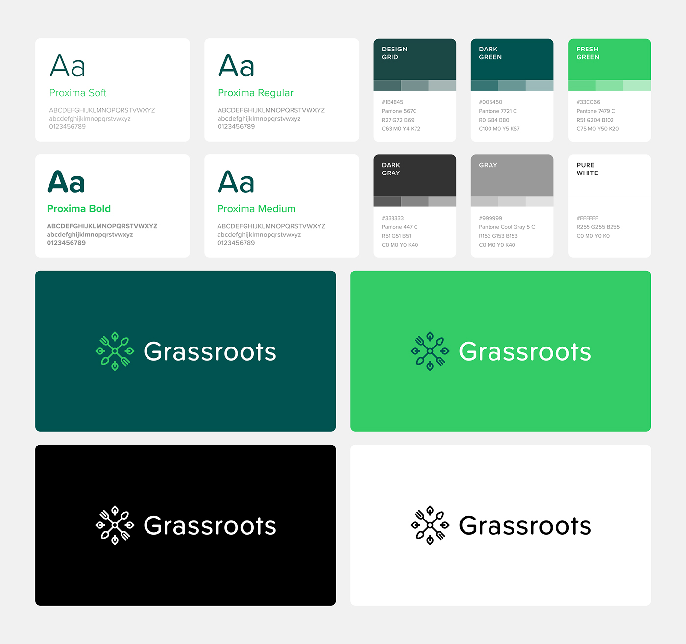 Grassroots 優(yōu)質(zhì)食品企業(yè)品牌形象設(shè)計，食品品牌設(shè)計，食品品牌策劃，深圳品牌設(shè)計，左右格局