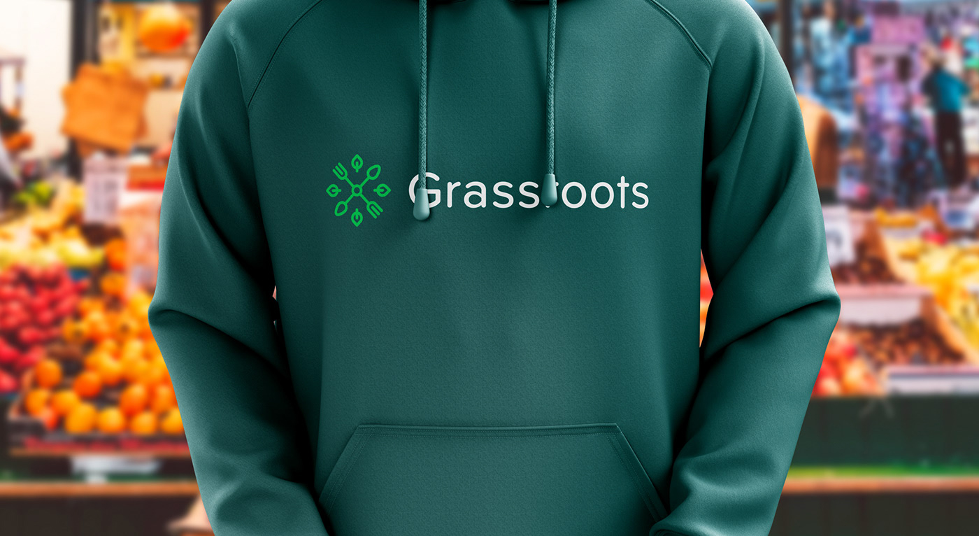 Grassroots 優(yōu)質(zhì)食品企業(yè)品牌形象設(shè)計，食品品牌設(shè)計，食品品牌策劃，深圳品牌設(shè)計，左右格局