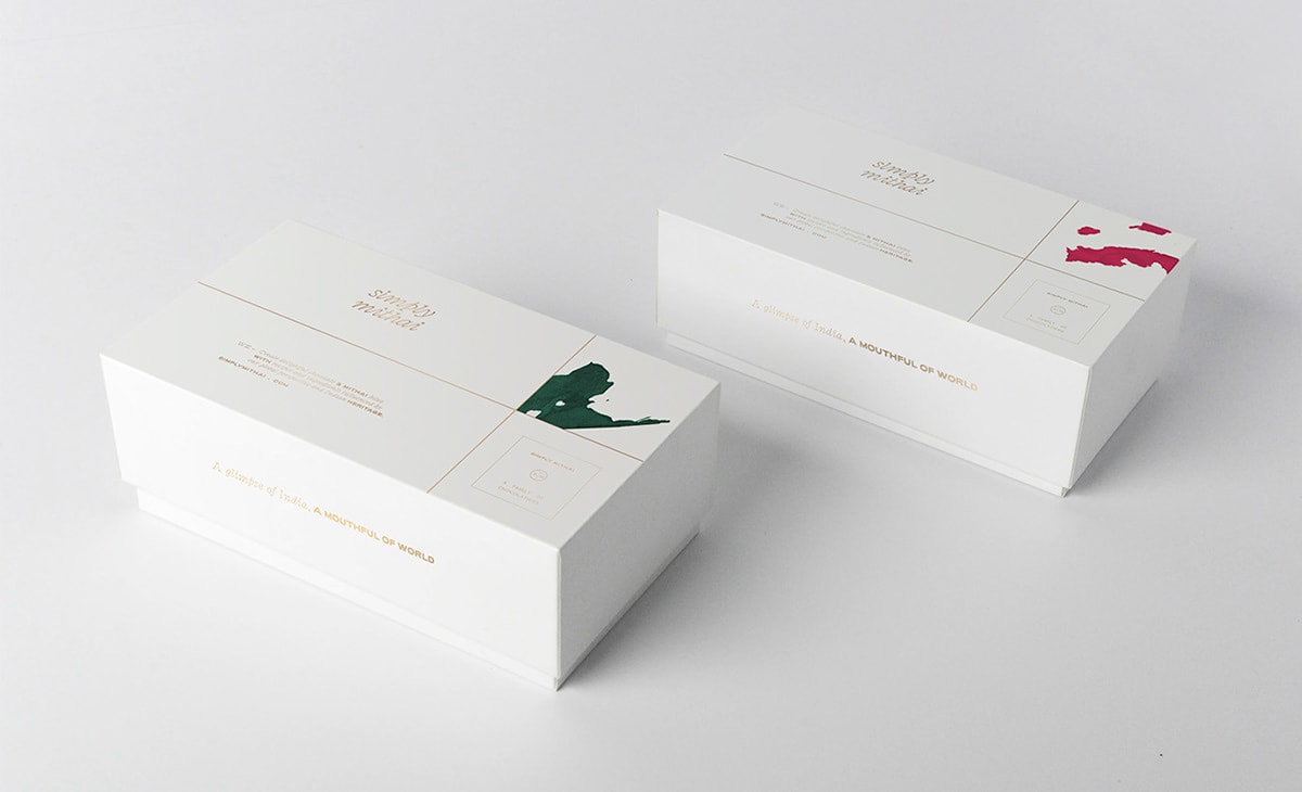 Simply Mithai清真面包店品牌設(shè)計——精美包裝品牌策劃，食品品牌設(shè)計，面包店設(shè)計，品牌包裝策劃，深圳品牌設(shè)計，左右格局