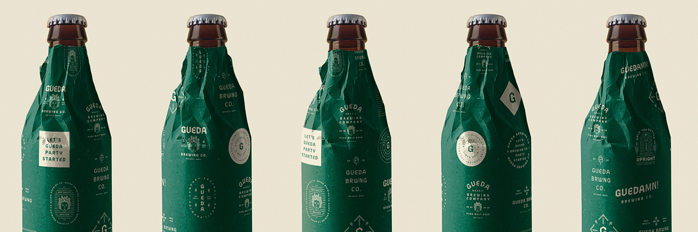 Gueda 精釀啤酒品牌設(shè)計(jì)和品牌包裝策劃，餐飲品牌設(shè)計(jì)，啤酒品牌設(shè)計(jì)，品牌包裝策劃，深圳品牌設(shè)計(jì)，左右格局