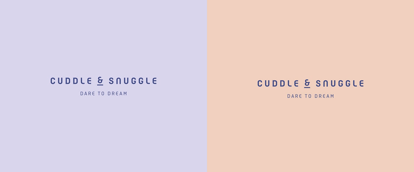 現(xiàn)代奢華Cuddle Snuggle家紡品牌設(shè)計和品牌策劃案例，家居品牌設(shè)計，家居品牌策劃，深圳品牌設(shè)計，左右格局