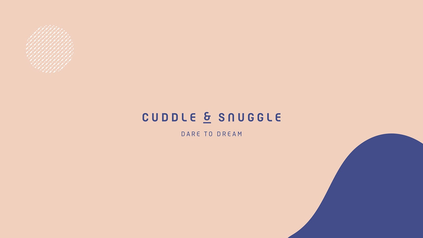 現(xiàn)代奢華Cuddle Snuggle家紡品牌設(shè)計和品牌策劃案例，家居品牌設(shè)計，家居品牌策劃，深圳品牌設(shè)計，左右格局