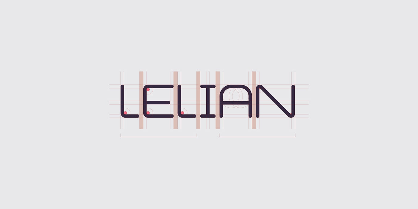 簡約精致 LELIAN 香水奢侈品品牌設計案例，香水品牌設計，化妝品品牌設計，深圳品牌設計，左右格局