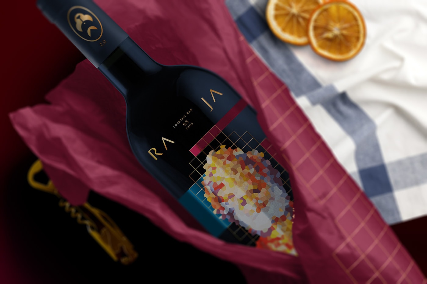 印度主題雞尾酒酒吧品牌設計案例，酒吧品牌設計，餐飲品牌設計，品牌設計公司，左右格局