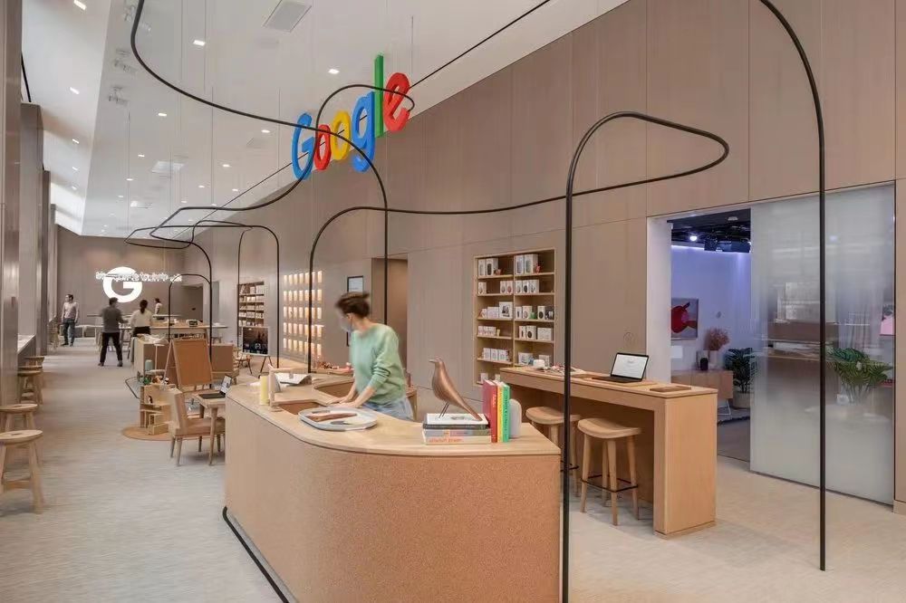 GOOGLE線下零售店的創(chuàng)新體驗